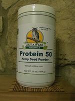 Protein 50 Hemp Seed Powder * Organic * Rich in Omega 3-6s * Super-Food * 1 LB Size