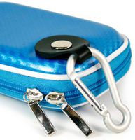 - Blue Quality Mini Hard-Shell EVA - Ethylene Vinyl Acetate - Carrying Case (CANDY New Carbon Fiber Look) for Nikon Coolpix S570 Digital Camera (+ 1pc Lost-n-Found ID Tag) ..... Best Seller on Amazon!