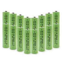 QBLPOWER Ni-CD AA 800mAh 1.2V Rechargeable Battery for Solar Outdoor Lights Lamp Garden Yard Lawn(16 Pieces)