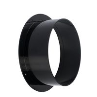 HG POWER ABS Quality Straight Pipe Flange Ventilation Ducting Connector (6inch)