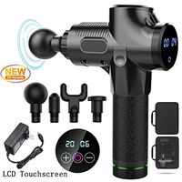 PopStore Massage Gun Handheld Deep Tissue Muscle Massager Percussion Massage Gun with Device Quiet Glide Technology