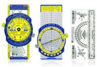 APR Student Pilot E6-B Flight Computer with Training NP-8 Plotter - E6-B8DP