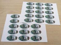 Minilabel Pack Of 30 Koala Bear, 51X25mm Oval Seal Labels, Stickers For Craft, Decoration, Gift Wrapping, Presents, Envelopes, Bags Or Cards
