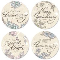 Expressions of Faith Celebration Stickers- Set of 24 Round Evelope Seals