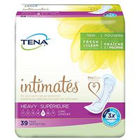 TENA Serenity Heavy Long Pads, 3 Packs of 42, 126 Total Count