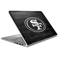 Skinit Decal Laptop Skin for Spectre x360 15.6in (2-in-1) - Officially Licensed NFL San Franciso 49ers Black & White Design