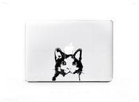 Detailed Cat Face Sticker Decal For MacBook Pro, PC, Laptop, Window, Car, or Wall