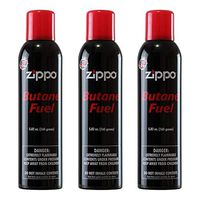 Zippo Butane Fuel 5.82 Oz / 165 Grams, Pack of 3