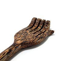 BEBOK- Back Scratcher New Palm Wood Handmade Stick Thai Body Massager
