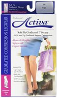 Activa Soft Fit 20-30 mmHg Panty Hose Size Queen Barely Beige, Barely Beige