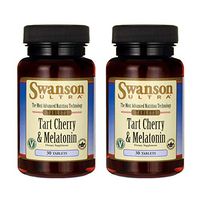 Swanson Tart Cherry & Melatonin 30 Tabs (2 Pack)