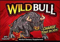 Wild Bull All Natural Amplifier (20 Capsules) ~ from The Makers of Schwinnng Exclusively by Naturopathic Solutions LLC (20)