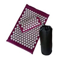 Xuan Yu Massage Bed of Nails, Original Acupressure Mat for Back/Body Pain Treatment, Relaxation, Mindfulness,Yoga Acupressure Mat Three Set (Color : B)