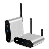 Festnight Wireless Audio/Video Transmitter and Receiver, Wireless Hdmi Extender with IR for DVD DVR TV CCTV Camera and TV