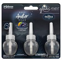 Glade PlugIns Scented Oil Air Freshener Refill | Deep Amber Hills Scent - 3 Count Oil Refills Per Package (0.67 Ounce Each) - One (1) Package (Total - 2.01 Fl. Oz.)