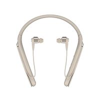 Sony WI1000X Premium Noise Cancelling Wireless Behind-Neck in Ear Headphones (International Version/Seller Warranty) (Gold)
