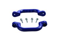 CREATIVE CEDAR DESIGNS Playset Safety Handles (One Pair)- Purple, One Size