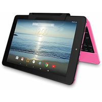 2018 Newest Premium High Performance RCA Galileo 11.5" 2-in-1 Touchscreen Tablet PC Intel Quad-Core Processor 1GB RAM 32GB Hard Drive Webcam Wifi Bluetooth Android 6.0-Pink