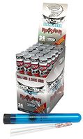 Cyclones Clear King Size"Rockstar" Pre Rolled Cones (24 Packs/Full Box) with Rolling Paper Depot XL Kewl Tube