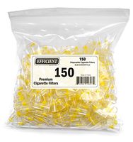 Efficient Disposable Cigarette Filters - Bulk Economy Pack (150 Per Pack)