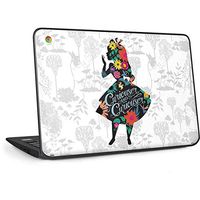 Skinit Decal Laptop Skin for Chromebook 11 G6 EE - Officially Licensed Disney Alice Curiouser and Curiouser Design