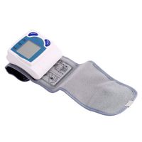 Tralntion Digital Wrist Cuff Blood Pressure Monitor Heart Beat Rate Pulse Meter Measure