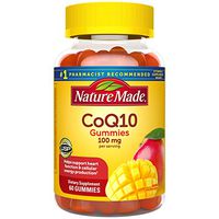 Nature Made CoQ10 100 mg Gummies, 60 Count for Heart Health† (Packaging May Vary)