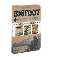 Bigfoot Pocket Journal Memo Notebooks Pads Set Of 3