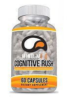 MIND MILQ Cognitive Rush: Premium Brain Supplement + Energy – Focus Supplement with Sensoril® Ashwagandha & Teacrine® Theacrine for Reduced Stress and Long Lasting Energy