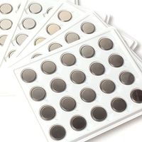 WindMax UPS 500 Pieces CR2032 Lithium Battery Batteries 3V Coin Button Cell for LED Tea Light Candles