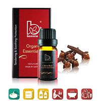 Clove Bud 10ml - Bonnie House Essential Oils – 100% Organic ACO and USDA Certified Organic, Therapeutic Grade and Aromatherapy Use for Massage, Diffuser, Air Humidifier, Gift Set and Kit