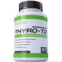 BioCor Nutrition Thyro-T2 Thyroid Stimulant Free Fat Burner Metabolism Booster and Weight Loss Diet Pills That Work for Men & Women (60 Capsules - 1 Month Supply)