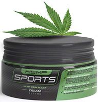 Hemp Pain Relief Cream - Hemp Cream - Arnica Gel Pain Relief - MSM 1000mg - Menthol Essential Oil - Camphor Cream - Joint Relief - Arthritis Pain Cream, Pain Relief Cream, Pain Relief Gel - HempSports