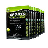 Dr.Colbert's Fermented Sports Supremefood (10 Pack) Plus Probiotics, Enzymes, Vegetables & Natural Caffeine -