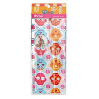 Sweet Creations 20 Count Day of the Dead Halloween Party Skull Treat Bags