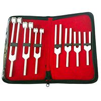 LAJA IMPORTS 7 Tuning Forks Set Chiropractic Physical Diagnostic Instruments