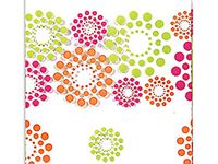 All Occasion Print Cello Bags - Blooming Hot Dots 6x3-1/4x13-1/2" Cello Bags 1.2 mil (2 Packs; 100 Bags Per Pack) - WRAPS-C7BBHD