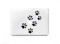 Paw Prints Trail Dog Cat Sticker Decal For MacBook Pro 13" 15" 17" Universal Sticker. 6 Year Guarantee