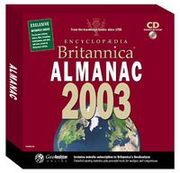 Encyclopedia Britannica 2003 Almanac (Jewel Case)