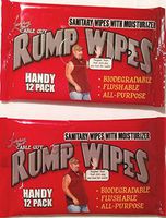 Larry The Cable Guy Rump Wipes 12 ct - 2 Pack