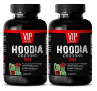 Fat Burning Nutrition - HOODIA GORDONII Extract 2000mg - Hoodia Slimming - 2 Bottles 120 Capsules