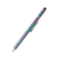 Magnetic Pen, Magnet Gel Pen and Capacitive Pen, Touch Screen Pen, Stylus Pen, Fidget Toy, can be transformed into a variety of creative (Rainbow)