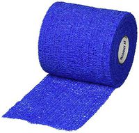 Andover PowerFAST Flexible Adhesive Stretch Tape, 1'' x 7.5 Yards, Blue, 48 Rolls