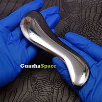GuashaSpace TT009 Top Quality Scraping Gua Sha Guasha Pure Titanium Material Chiropractic Holistic Soft Tissue Sports Therapy Physical Therapy Natural Therapy Tool Scraping Tool