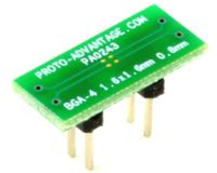 Proto-Advantage BGA-4 to DIP-4 SMT Adapter (0.8 mm Pitch, 1.6 x 1.6 mm Body)