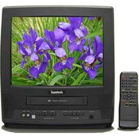 Symphonic 13" Television TV/VCR Combo with Remote Control