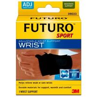 3M Health Care 09033EN Wrist Support, Adjustable, One Size, Black (Pack of 12)