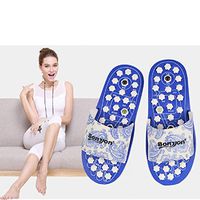 Acupoint Massage Slippers/Foot Massage Slipper Jade Stone Massage Shoes/Acupoint Foot Massage Plate Slippers
