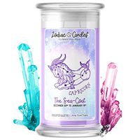 Capricorn | Zodiac Star Signs Jewelry Candle 21oz | Surprise Prize Valued at $15 - $7,500 Inside | Choose From 30+ Scents | Smoky Mountains Cabin | Surprise Me!