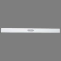 Rubbermaid Configurations Custom Closet 22" Top Rail Cover, White, 1807655
